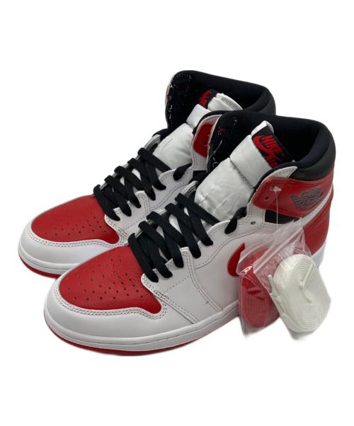 NIKE（ナイキ）NIKE (ナイキ) Air Jordan 1 High OG レッド サイズ:27 未使用品の古着・服飾アイテム