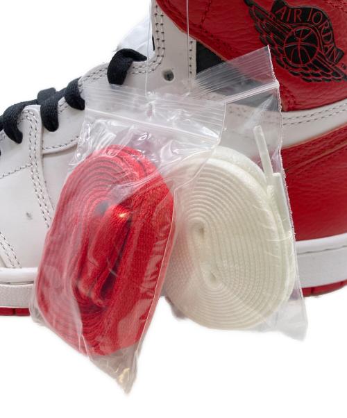 NIKE（ナイキ）NIKE (ナイキ) Air Jordan 1 High OG レッド サイズ:27 未使用品の古着・服飾アイテム