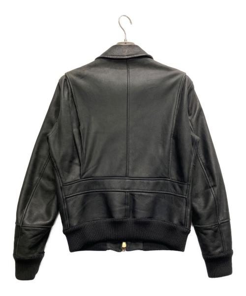 UMIT BENAN（ウミットベナン）UMIT BENAN (ウミットベナン) ラムレザージャケット ブラック サイズ:46の古着・服飾アイテム