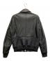 UMIT BENAN (ウミットベナン) ラムレザージャケット ブラック サイズ:46：18000円