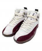 NIKE×A Ma Maniereナイキ×アママニエール）の古着「Air Jordan 12 "White and Burgundy」｜ホワイト×バーガンディ