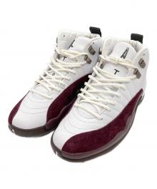 NIKE×A Ma Maniere（ナイキ×アママニエール）の古着「Air Jordan 12 "White and Burgundy」｜ホワイト×バーガンディ