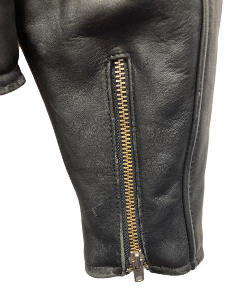 HARLEY-DAVIDSON（ハーレーダビッドソン）HARLEY-DAVIDSON (ハーレーダビッドソン) ダブルライダースジャケット ブラック サイズ:Lの古着・服飾アイテム