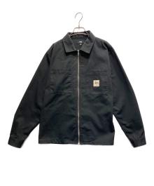 stussy（ステューシー）の古着「ワークシャツ」｜ブラック