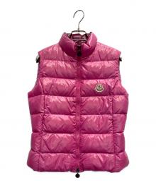 MONCLER（モンクレール）の古着「ダウンベスト」｜ピンク