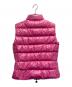 MONCLER (モンクレール) ダウンベスト ピンク サイズ:XS：25000円
