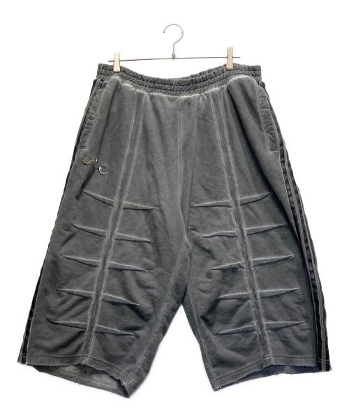 adidas（アディダス）adidas (アディダス) THUG CLUB (サグ クラブ) ハーフパンツ グレー サイズ:Lの古着・服飾アイテム