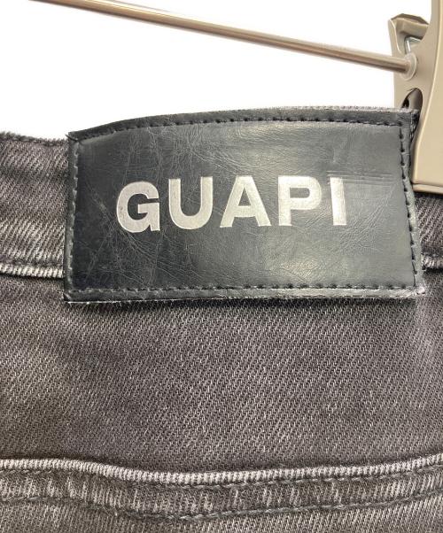 GUAPI（グアピ）GUAPI (グアピ) デニムパンツ ブラック サイズ:W28の古着・服飾アイテム