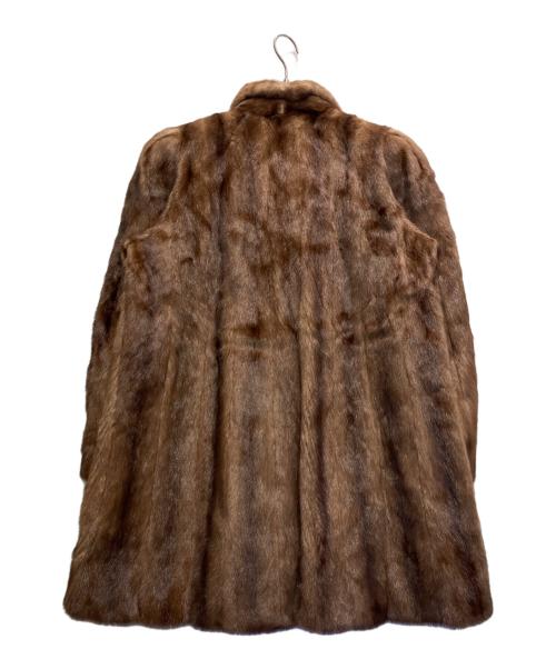 CRESCE（クレッセ）CRESCE (クレッセ) ファーコート ブラウン サイズ:11の古着・服飾アイテム