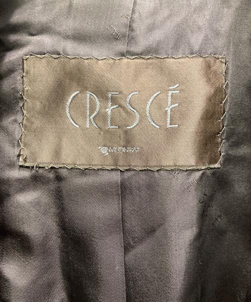 CRESCE（クレッセ）CRESCE (クレッセ) ファーコート ブラウン サイズ:11の古着・服飾アイテム