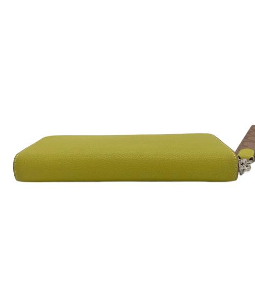 COACH（コーチ）COACH (コーチ) 長財布 イエロー×ベージュの古着・服飾アイテム