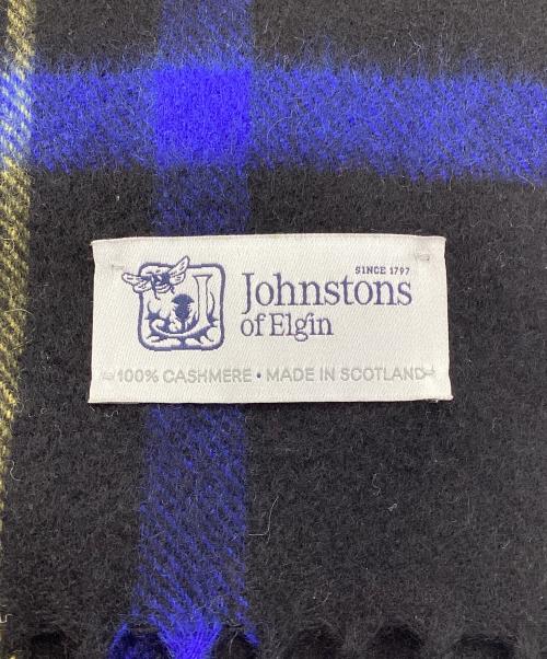 JOHNSTONS OF ELGIN（ジョンストンズ オブ エルガン）JOHNSTONS OF ELGIN (ジョンストンズ オブ エルガン) カシミヤマフラー マルチカラーの古着・服飾アイテム