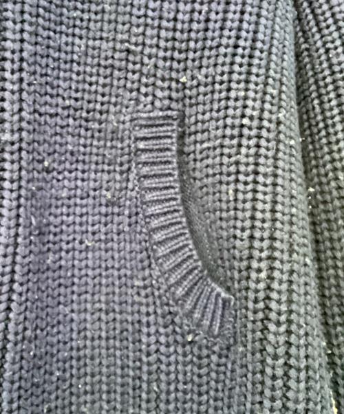 stussy（ステューシー）stussy (ステューシー) ドライバーズニット ネイビー サイズ:Lの古着・服飾アイテム