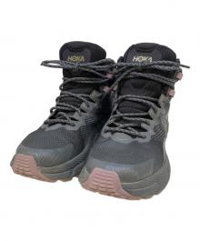 HOKA（ホカ）の古着「トレッキングシューズ」｜ブラック