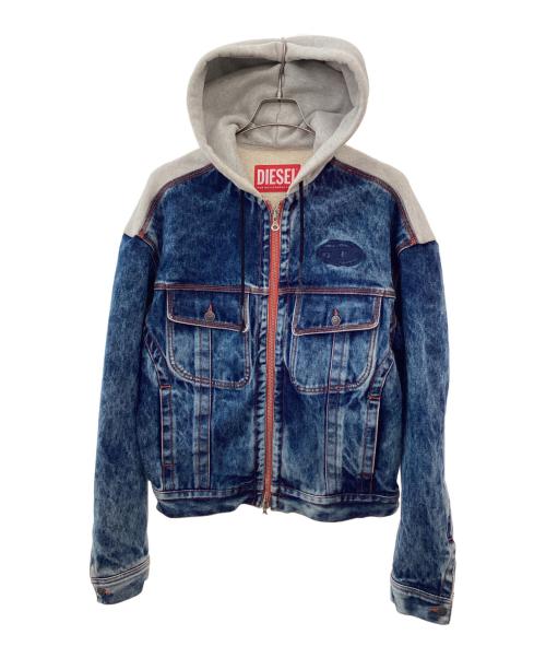 DIESEL（ディーゼル）DIESEL (ディーゼル) デニムジャケット ブルー サイズ:Mの古着・服飾アイテム