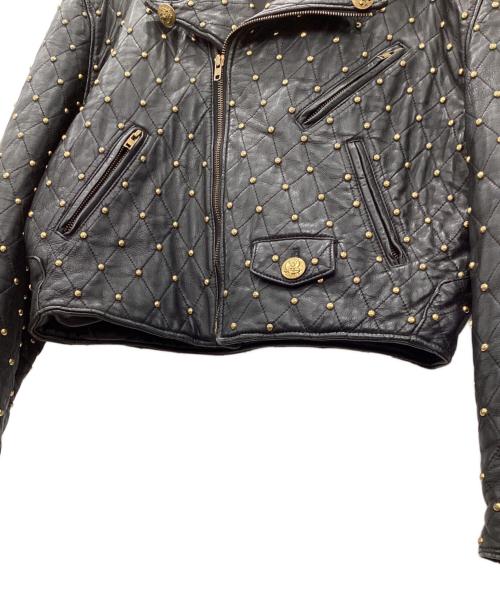 JEFF HAMILTON（ジェフハミルトン）JEFF HAMILTON (ジェフハミルトン) ダブルライダースジャケット ブラック サイズ:Sの古着・服飾アイテム