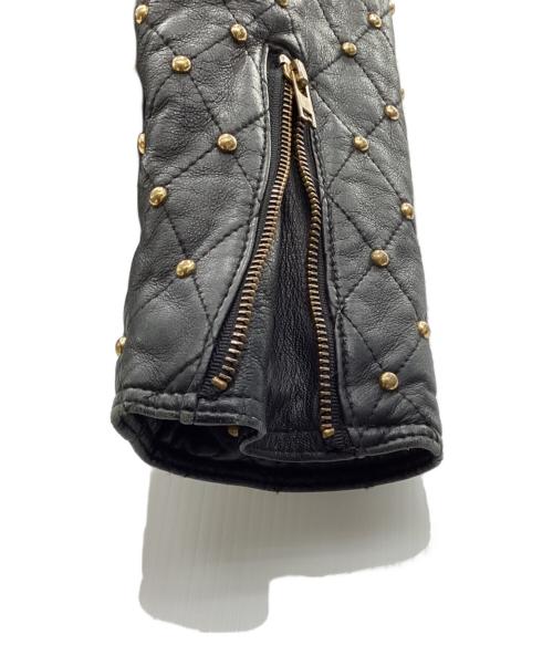 JEFF HAMILTON（ジェフハミルトン）JEFF HAMILTON (ジェフハミルトン) ダブルライダースジャケット ブラック サイズ:Sの古着・服飾アイテム