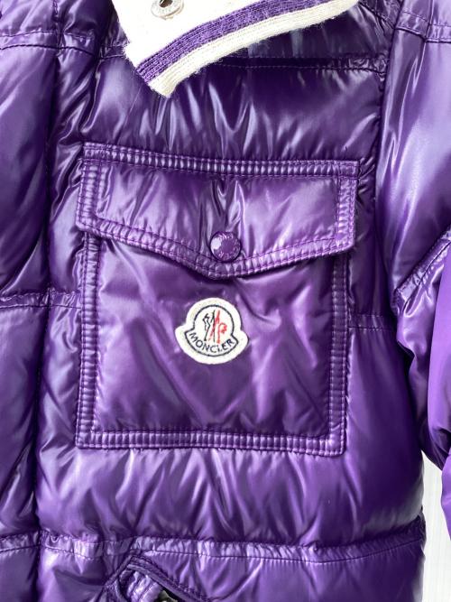 MONCLER（モンクレール）MONCLER (モンクレール) ダウンジャケット パープル サイズ:２の古着・服飾アイテム