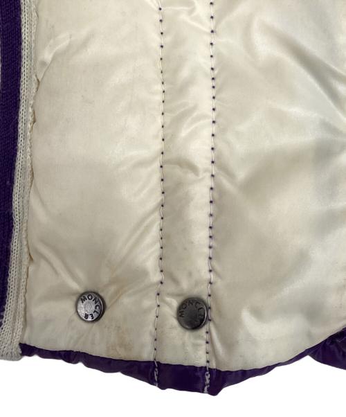 MONCLER（モンクレール）MONCLER (モンクレール) ダウンジャケット パープル サイズ:２の古着・服飾アイテム