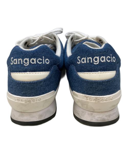 via SANGACIO（ヴィア・サンガチオ）via SANGACIO (ヴィア・サンガチオ) スニーカー ブルー サイズ:29.5の古着・服飾アイテム