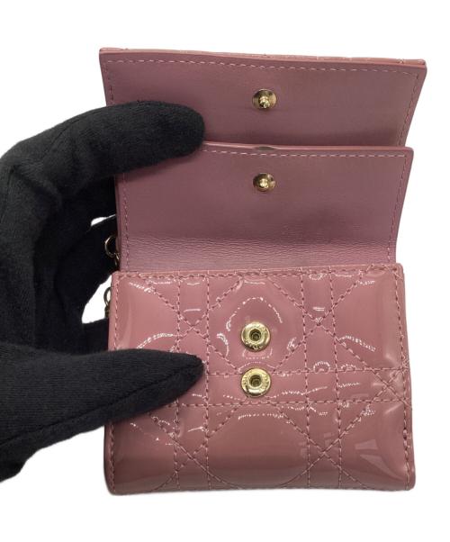 Christian Dior（クリスチャン ディオール）Christian Dior (クリスチャン ディオール) コンパクトウォレット ピンクの古着・服飾アイテム