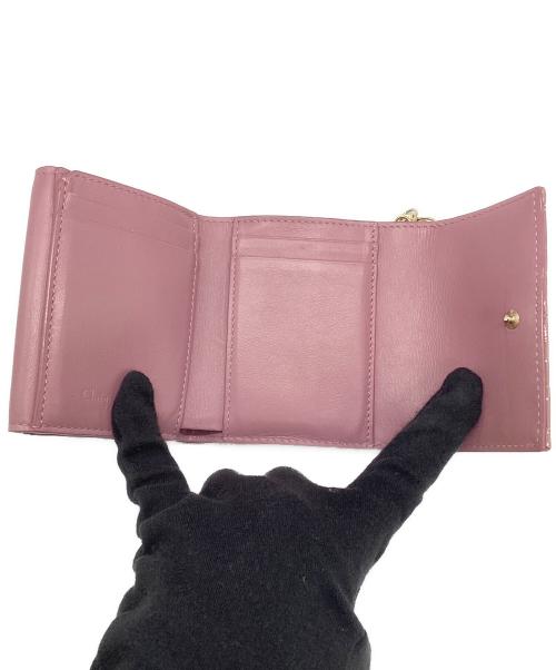 Christian Dior（クリスチャン ディオール）Christian Dior (クリスチャン ディオール) コンパクトウォレット ピンクの古着・服飾アイテム