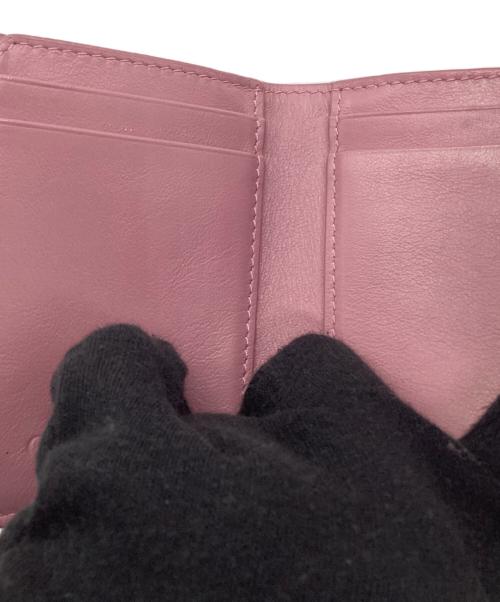 Christian Dior（クリスチャン ディオール）Christian Dior (クリスチャン ディオール) コンパクトウォレット ピンクの古着・服飾アイテム