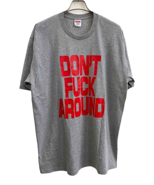 SUPREME（シュプリーム）Supreme (シュプリーム) 半袖カットソー グレー サイズ:XLの古着・服飾アイテム