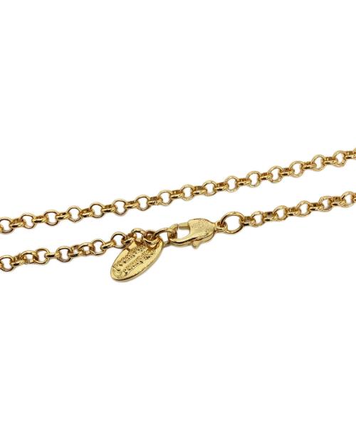 Vivienne Westwood（ヴィヴィアンウエストウッド）Vivienne Westwood (ヴィヴィアンウエストウッド) NEW TINY ORB PENDANT NECKLACE　ネックレスの古着・服飾アイテム
