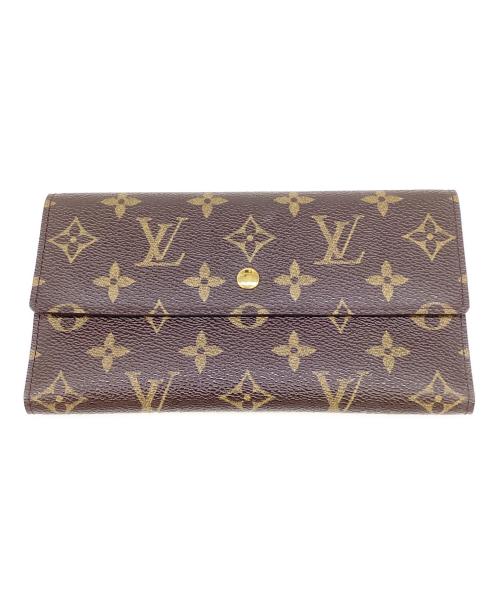 LOUIS VUITTON（ルイ ヴィトン）LOUIS VUITTON (ルイ ヴィトン) 長財布　ポルトフォイユ・サラの古着・服飾アイテム
