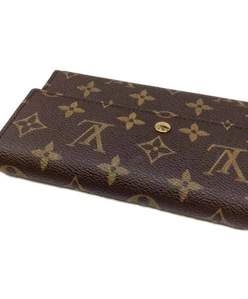 LOUIS VUITTON（ルイ ヴィトン）LOUIS VUITTON (ルイ ヴィトン) 長財布　ポルトフォイユ・サラの古着・服飾アイテム