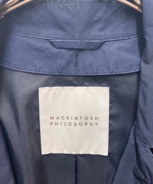 MACKINTOSH PHILOSOPHY（マッキントッシュ フィロソフィー）MACKINTOSH PHILOSOPHY (マッキントッシュ フィロソフィー) ナイロンコート ネイビー サイズ:SIZE 40の古着・服飾アイテム