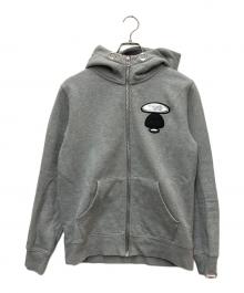 A BATHING APE（ア ベイシング エイプ）の古着「ジップパーカー」｜グレー