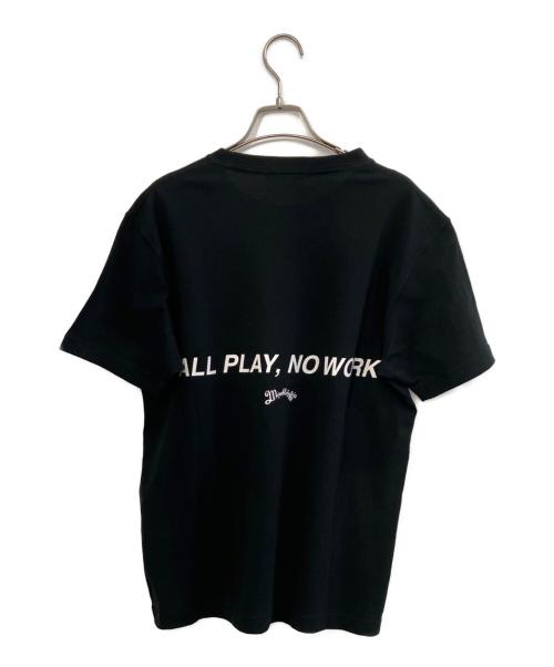 PLAY BOY（プレイボーイ）PLAY BOY (プレイボーイ) MARBLES (マーブルズ) 半袖Tシャツ ブラック サイズ:Mの古着・服飾アイテム