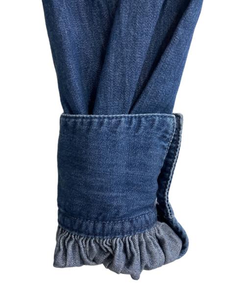 RM denim（アールエムデニム）RM denim (アールエムデニム) パワショルデニムブラウス インディゴ サイズ:FREEの古着・服飾アイテム