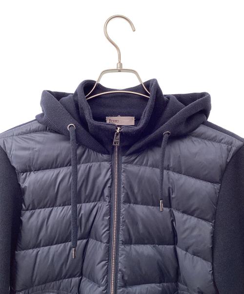 HERNO（ヘルノ）HERNO (ヘルノ) ダウンジャケット ネイビー サイズ:44の古着・服飾アイテム