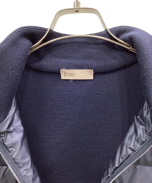 HERNO（ヘルノ）HERNO (ヘルノ) ダウンジャケット ネイビー サイズ:44の古着・服飾アイテム
