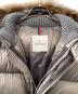 中古・古着 MONCLER (モンクレール) ダウンジャケット グレー サイズ:６：75000円
