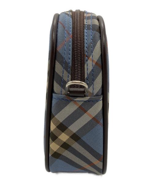 BURBERRY BLUE LABEL（バーバリー ブルー レーベル）BURBERRY BLUE LABEL (バーバリー ブルー レーベル) アクセサリーポーチ ブルーの古着・服飾アイテム