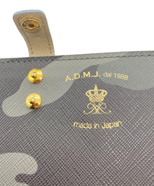 A.D.M.J.（エーディーエムジェイ）A.D.M.J. (エーディーエムジェイ) 長財布 グレーの古着・服飾アイテム