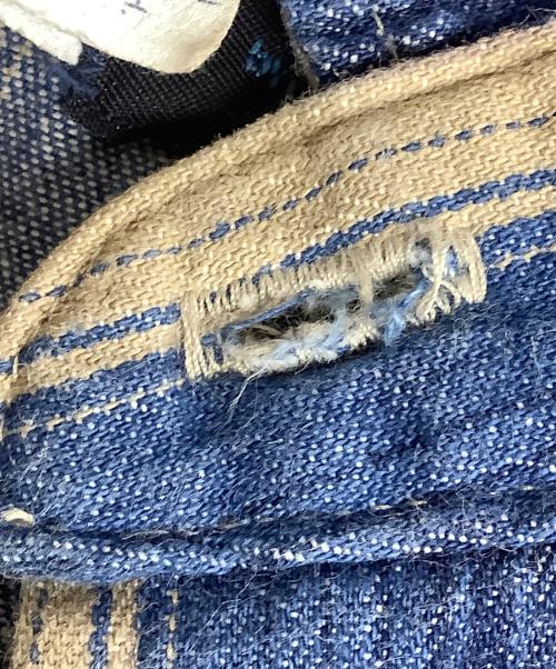 BROOKS & DUNN（ブルックス＆ダン）BROOKS & DUNN (ブルックス＆ダン) 長袖シャツ ベージュ×ブルー サイズ:16・34の古着・服飾アイテム