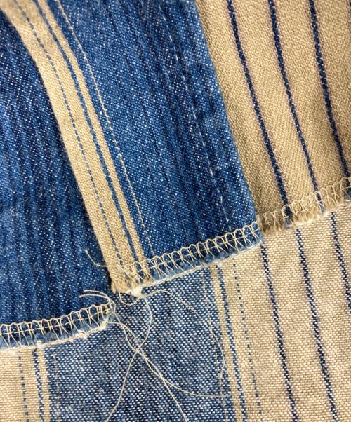 BROOKS & DUNN（ブルックス＆ダン）BROOKS & DUNN (ブルックス＆ダン) 長袖シャツ ベージュ×ブルー サイズ:16・34の古着・服飾アイテム