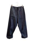 N.HOOLYWOODエヌ ハリウッド）の古着「WIDE EASY PANTS」｜インディゴ