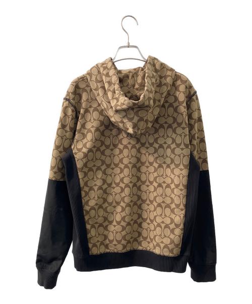 COACH（コーチ）COACH (コーチ) プルオーバーパーカー ベージュ サイズ:XSの古着・服飾アイテム