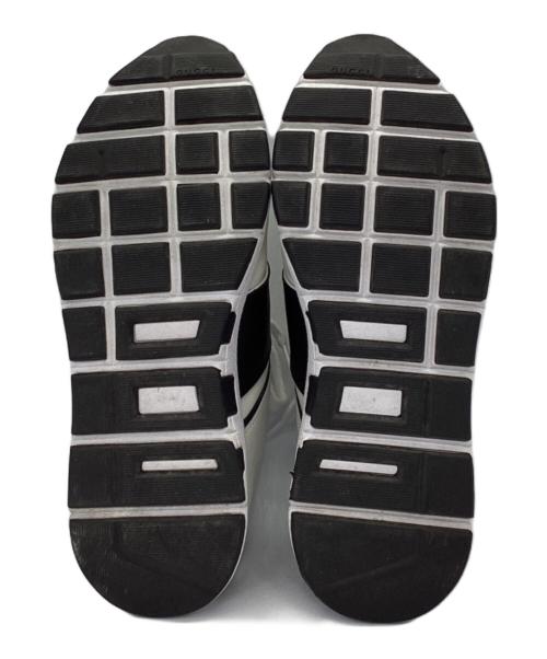 GUCCI（グッチ）GUCCI (グッチ) インターロッキングG スニーカー ホワイト×ブラック サイズ:23の古着・服飾アイテム