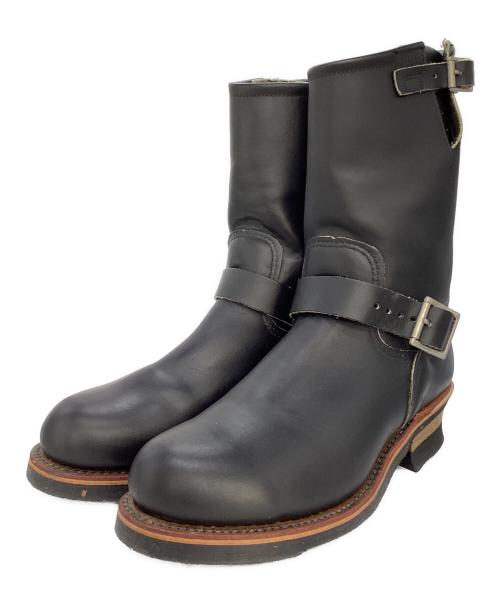 RED WING（レッドウィング）RED WING (レッドウィング) ナイフポケット エンジニアブーツ ブラック サイズ:9Dの古着・服飾アイテム