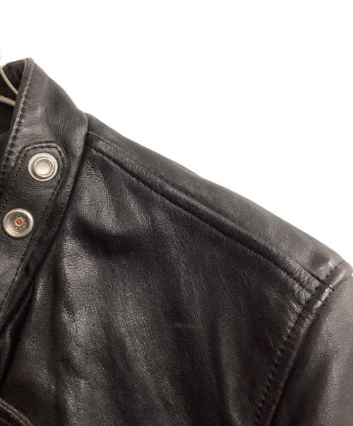 Schott（ショット）Schott (ショット) ライダースジャケット ブラック サイズ:Mの古着・服飾アイテム