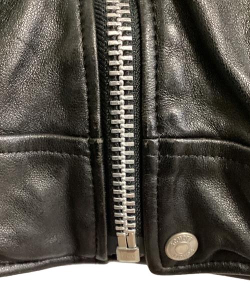 Schott（ショット）Schott (ショット) ライダースジャケット ブラック サイズ:Mの古着・服飾アイテム