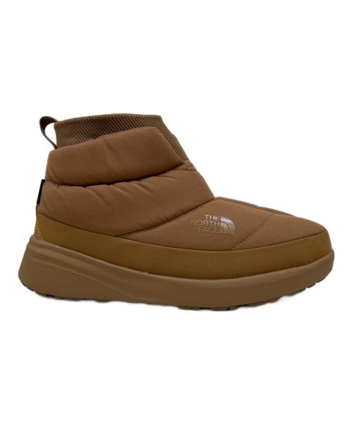 THE NORTH FACE（ザ ノース フェイス）THE NORTH FACE (ザ ノース フェイス) THE NORTH FACE W Nuptse Bootie ブラウン サイズ:24の古着・服飾アイテム