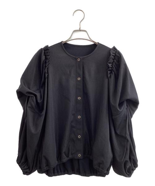 rosy monster（ロージーモンスター）rosy monster (ロージーモンスター) ポップコーンブルゾン ブラック サイズ:FREEの古着・服飾アイテム